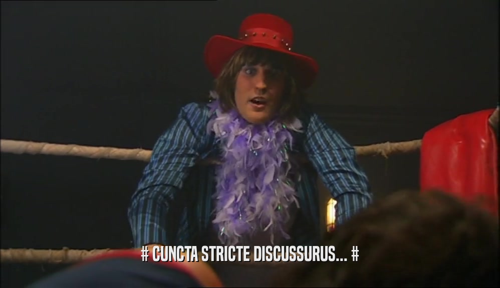 # CUNCTA STRICTE DISCUSSURUS... #  