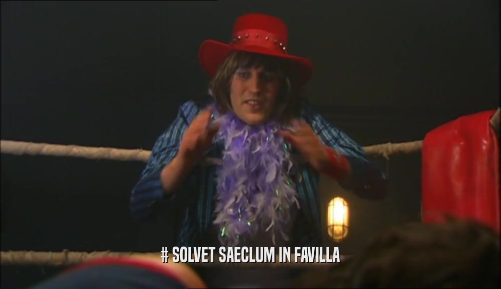# SOLVET SAECLUM IN FAVILLA  