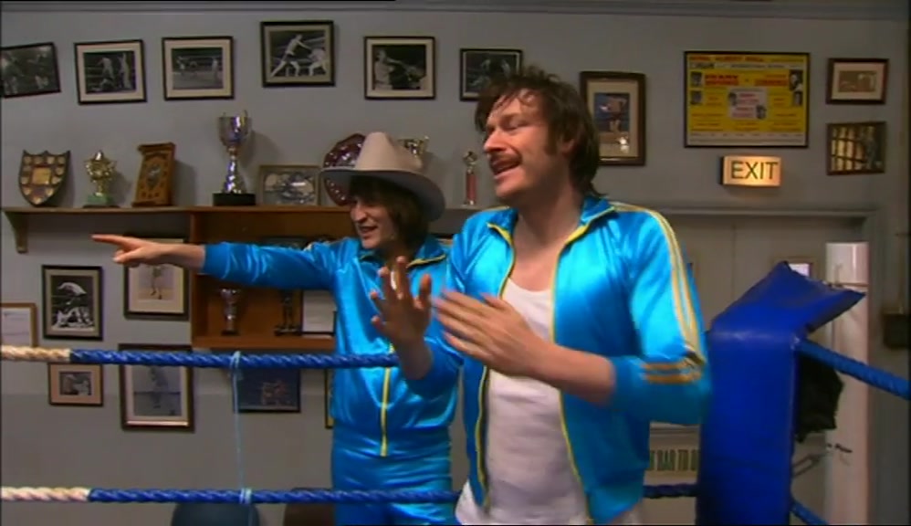 DON'T TRY AND STOP ME. I'M QUICK, LIKE LIGHTNING. I'M FRIGHTENING. OWW! 