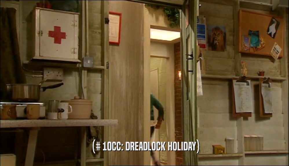 (# 10CC: DREADLOCK HOLIDAY)  