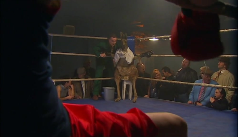AND KEEP HIM AT BAY WITH YOUR JAB, ALL RIGHT? 