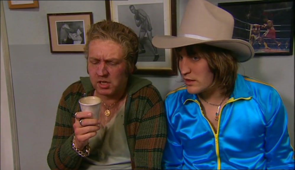 IT'S THIS CUP. I DON'T KNOW WHAT TO DO WITH IT. 