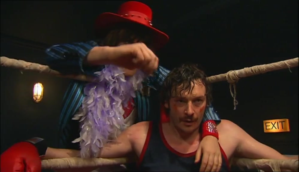 AND KEEP HIM AT BAY WITH YOUR JAB, ALL RIGHT? 