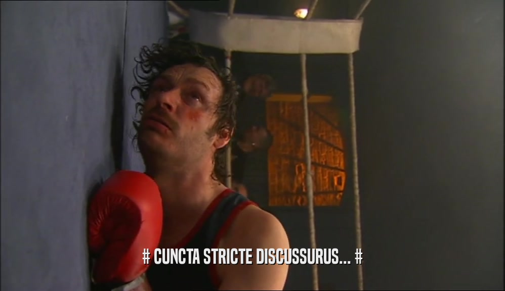# CUNCTA STRICTE DISCUSSURUS... #  