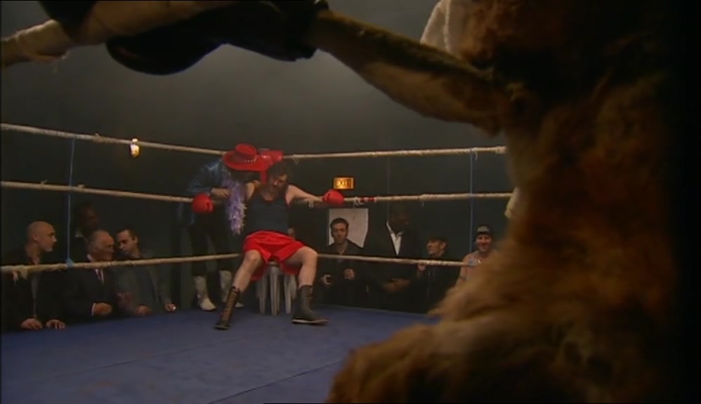 - NOT SO HARSH. - YOU'VE GOT A KNOT THERE. 