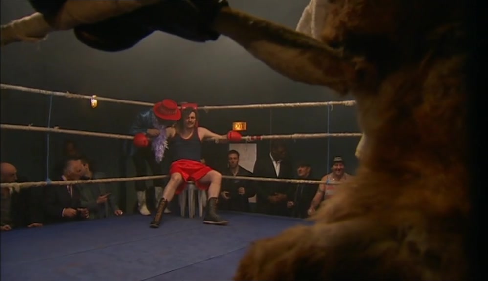 - OW! - LET'S GET YOU LOOSENED UP. 
