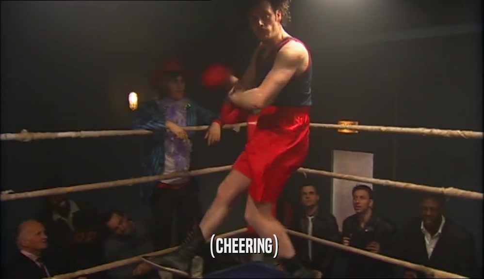 (CHEERING)  