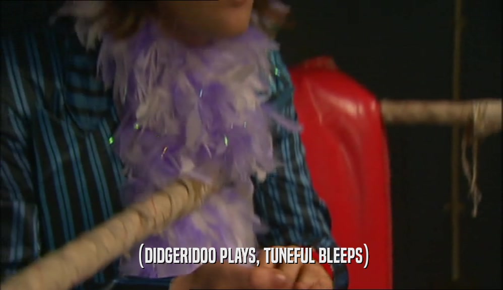 (DIDGERIDOO PLAYS, TUNEFUL BLEEPS)  