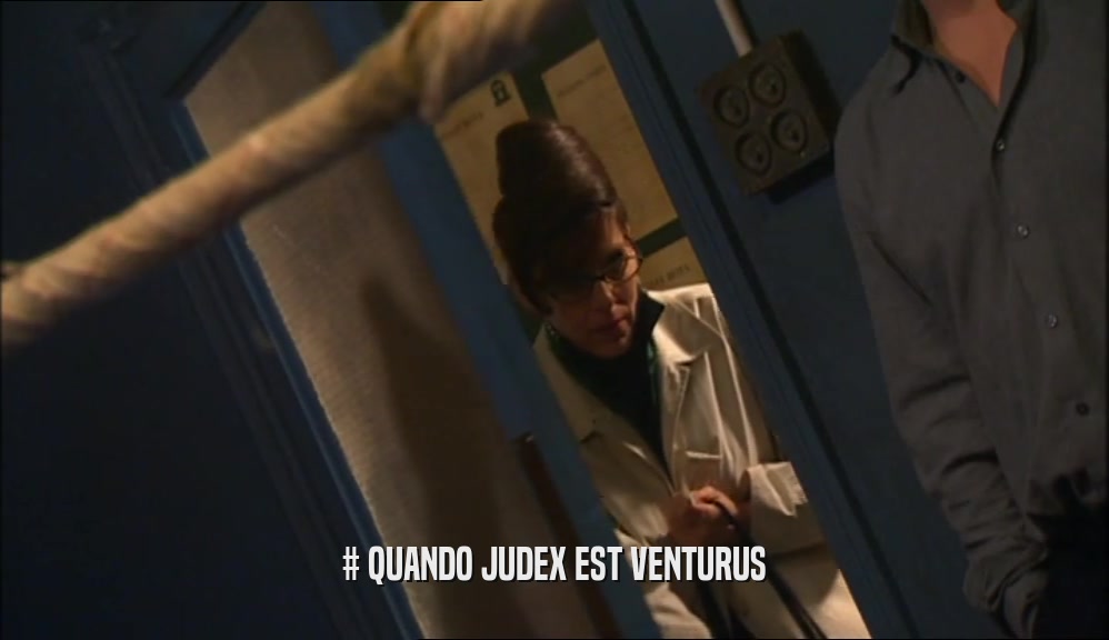 # QUANDO JUDEX EST VENTURUS  
