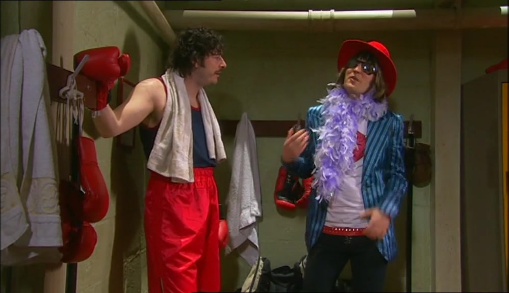 NO ONE'S LOOKING AT ME. YOU'RE THE STAR OF THE SHOW. 