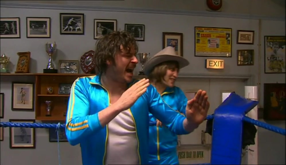 DON'T TRY AND STOP ME. I'M QUICK, LIKE LIGHTNING. I'M FRIGHTENING. OWW! 