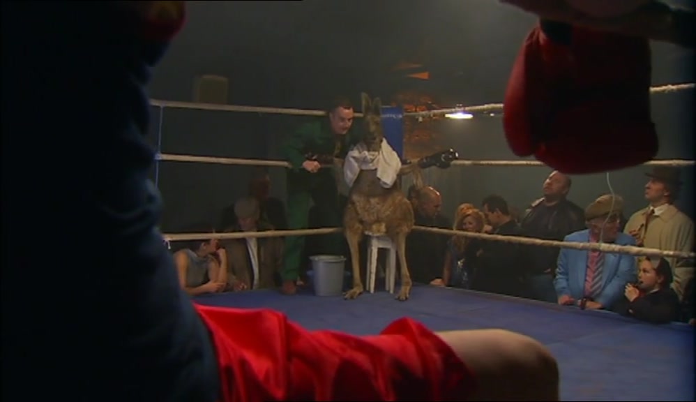 AND KEEP HIM AT BAY WITH YOUR JAB, ALL RIGHT? 