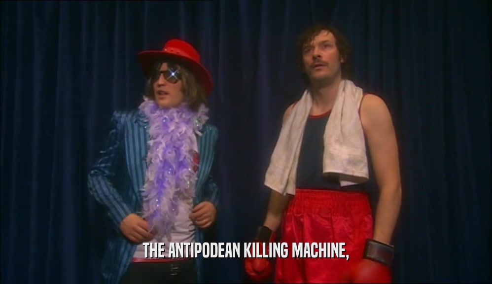 THE ANTIPODEAN KILLING MACHINE,  