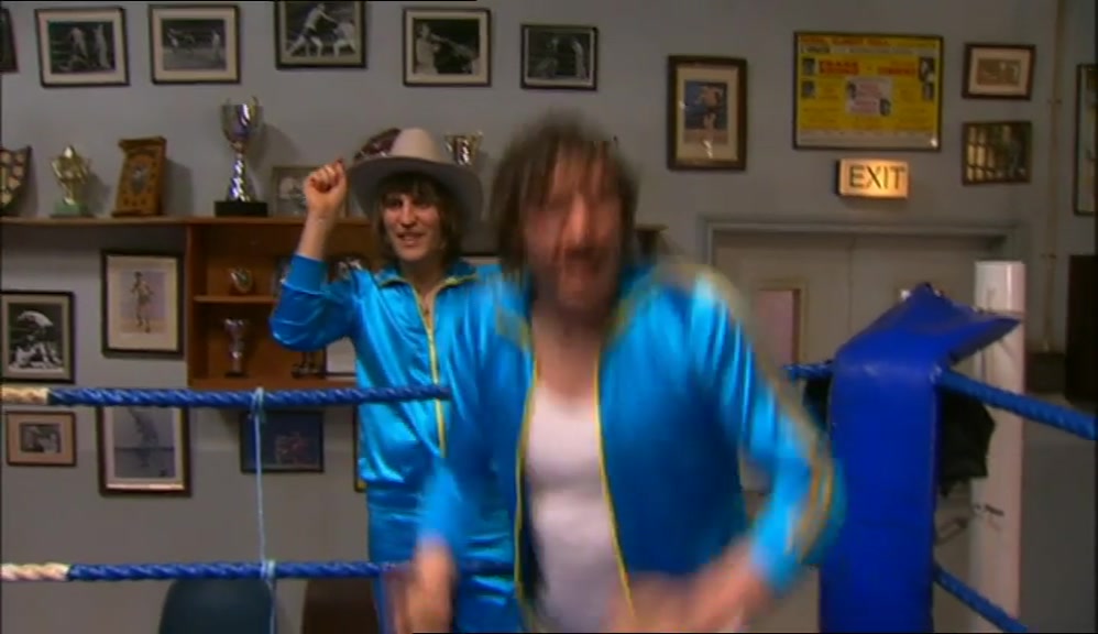 DON'T TRY AND STOP ME. I'M QUICK, LIKE LIGHTNING. I'M FRIGHTENING. OWW! 