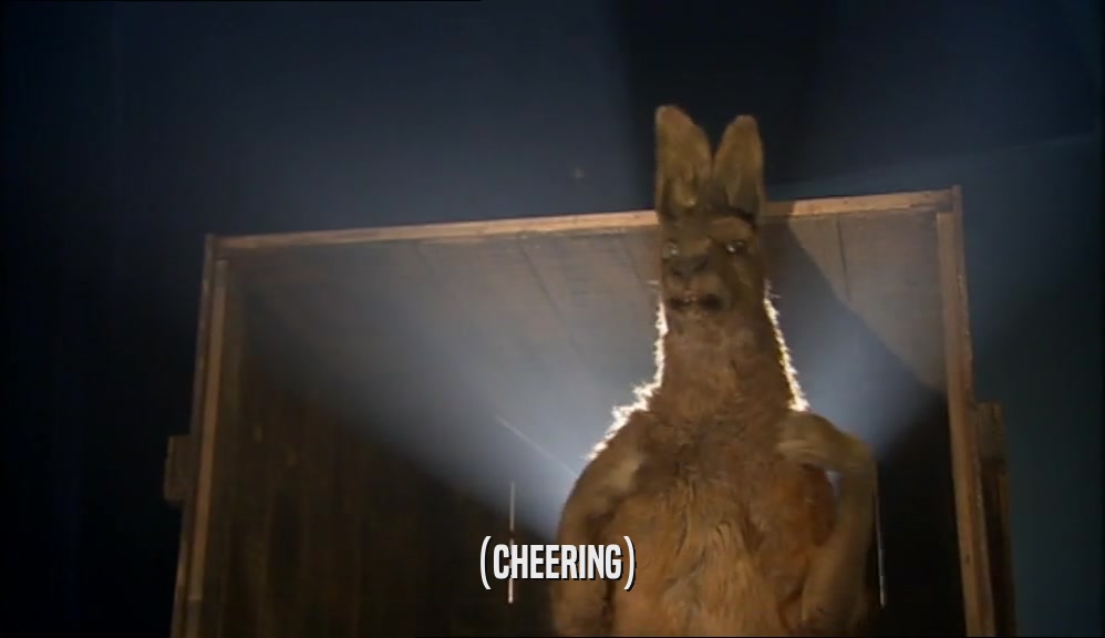 (CHEERING)  