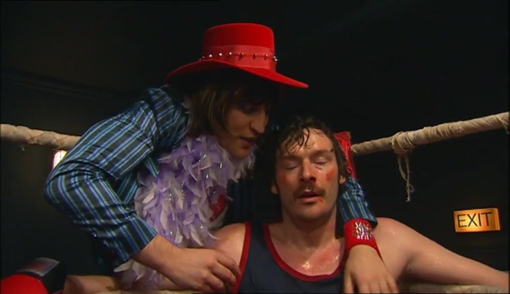 BUT DON'T WORRY. DANCE AROUND A BIT. BOB AND WEAVE, OK? 
