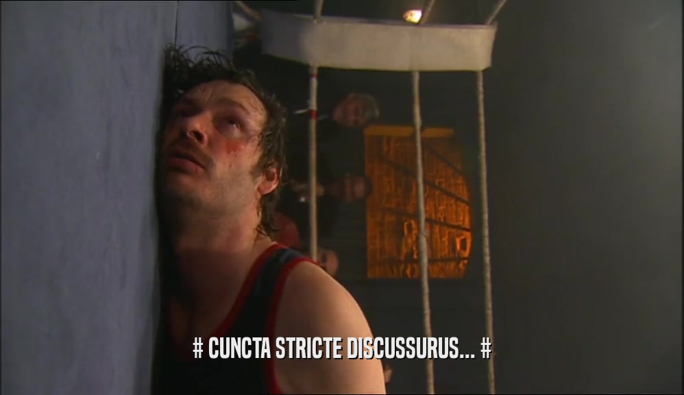 # CUNCTA STRICTE DISCUSSURUS... #  