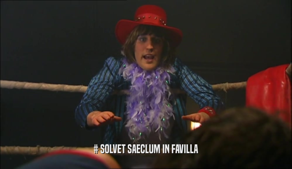 # SOLVET SAECLUM IN FAVILLA  