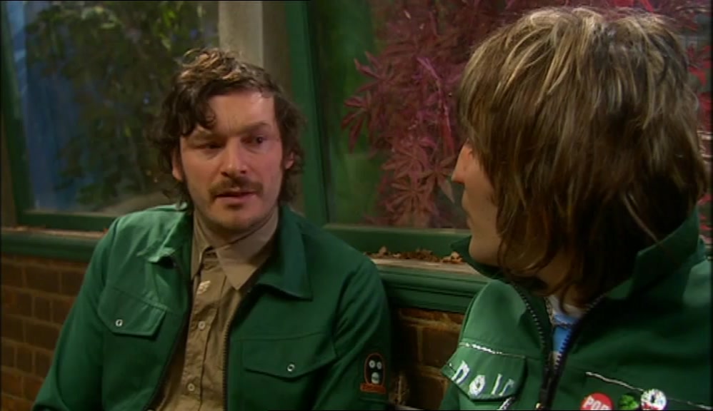 YOU'LL HAVE EDGE. GIDEON'LL BE ALL OVER YOU LIKE A FLANNEL. 