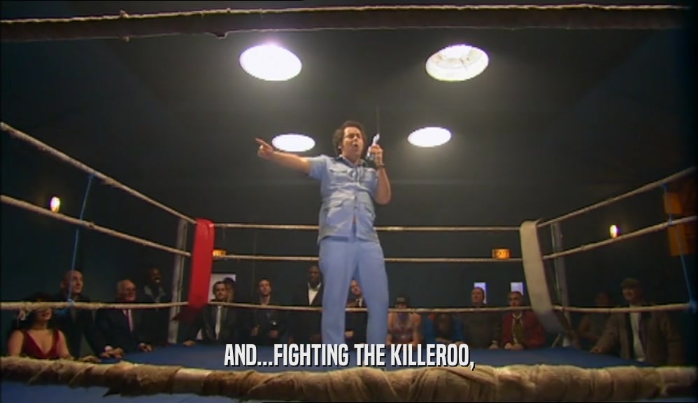 AND...FIGHTING THE KILLEROO,  