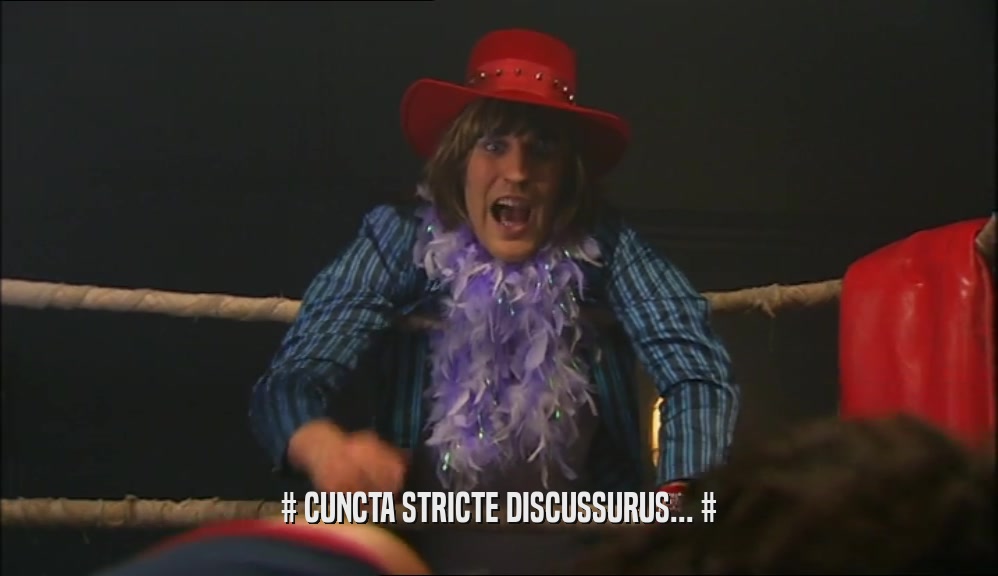 # CUNCTA STRICTE DISCUSSURUS... #  