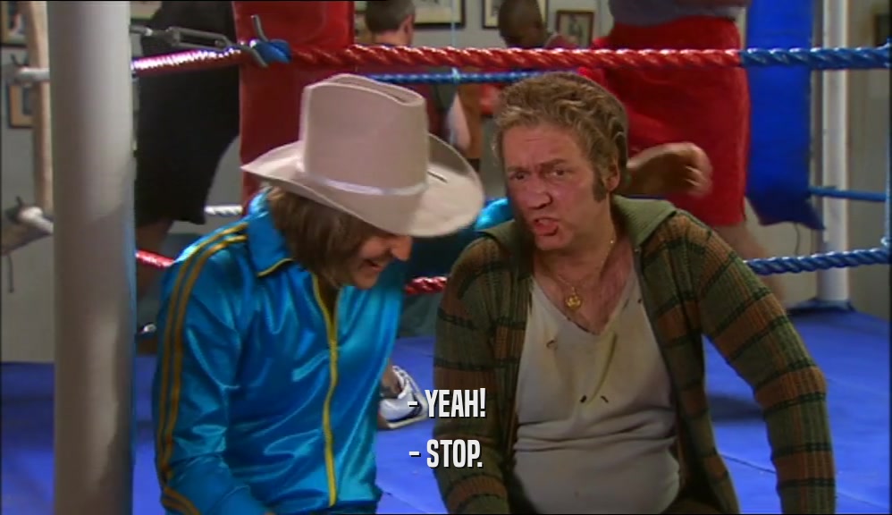 - YEAH! - STOP. 