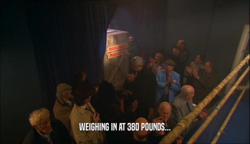 WEIGHING IN AT 380 POUNDS...  