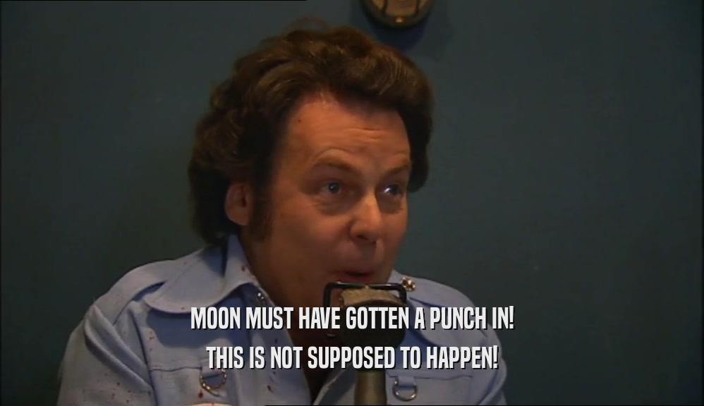 MOON MUST HAVE GOTTEN A PUNCH IN! THIS IS NOT SUPPOSED TO HAPPEN! 