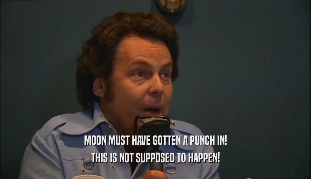 MOON MUST HAVE GOTTEN A PUNCH IN! THIS IS NOT SUPPOSED TO HAPPEN! 