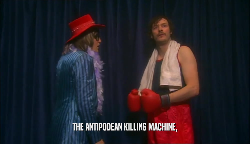 THE ANTIPODEAN KILLING MACHINE,  