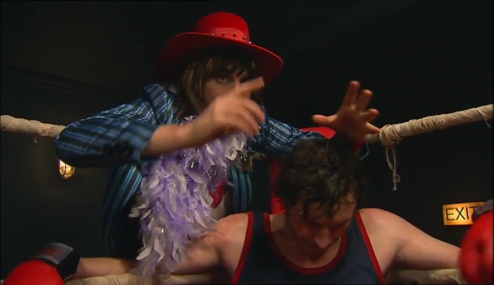 BUT DON'T WORRY. DANCE AROUND A BIT. BOB AND WEAVE, OK? 
