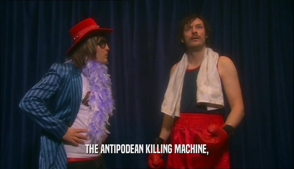 THE ANTIPODEAN KILLING MACHINE,  