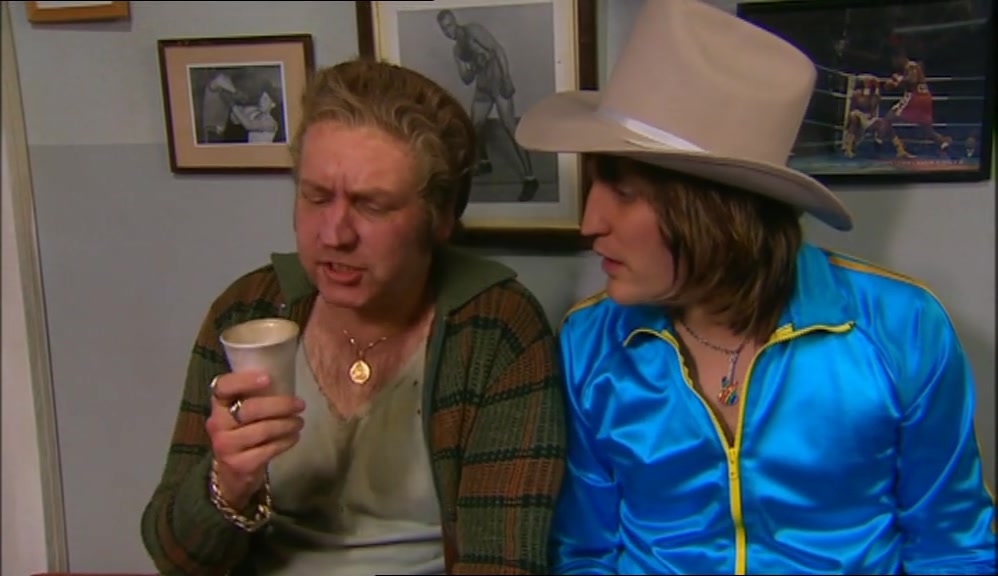 IT'S THIS CUP. I DON'T KNOW WHAT TO DO WITH IT. 