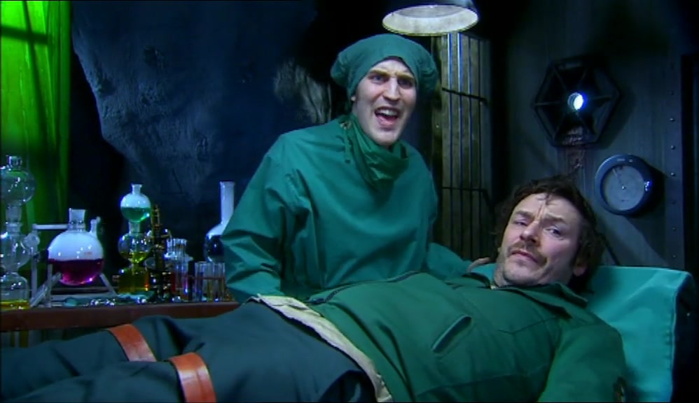 - WHAT'S GOING ON THERE? - THERE'S SOME BAD JUJU AFOOT. OH! 