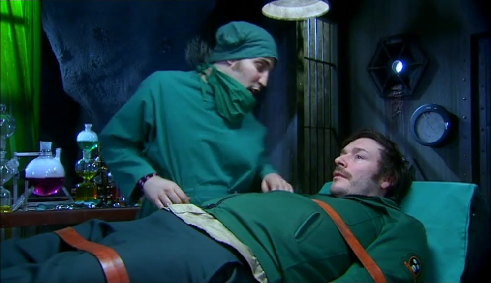 WELL, I'LL SEE YOU BACK AT THE HUT.  