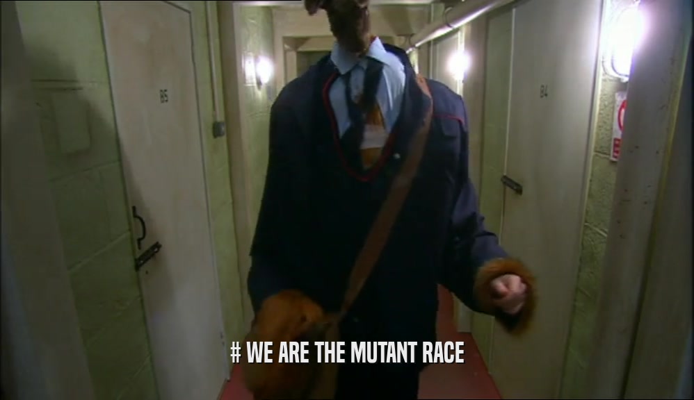 # WE ARE THE MUTANT RACE  