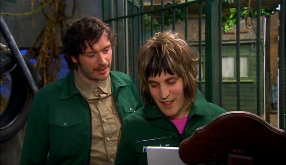 IT'S VERY VISUALLY NOISY, YOUR FACE.  