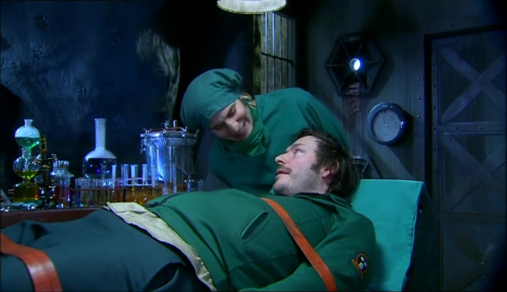 - GET ME OUT OF HERE. - (CHUCKLES) 