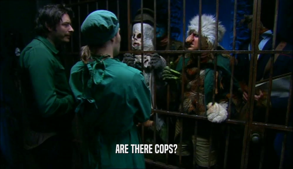 ARE THERE COPS?  