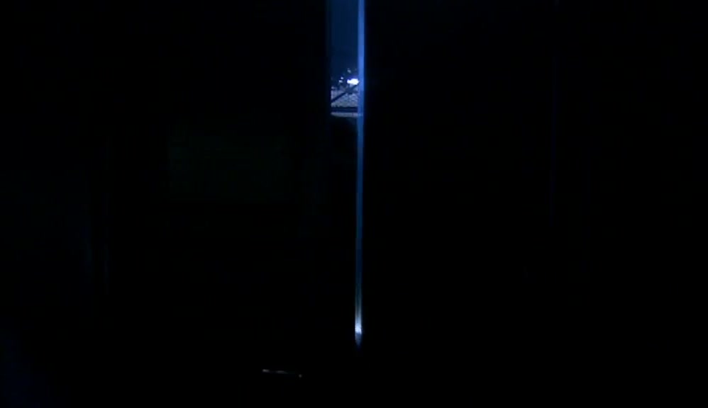 (DOOR CREAKS)  