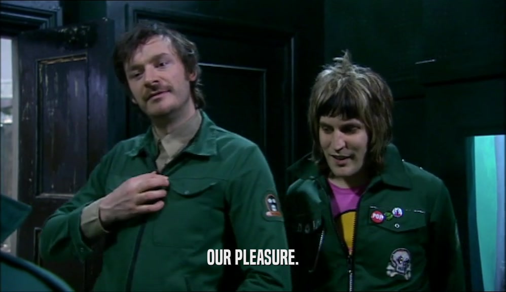 OUR PLEASURE.  
