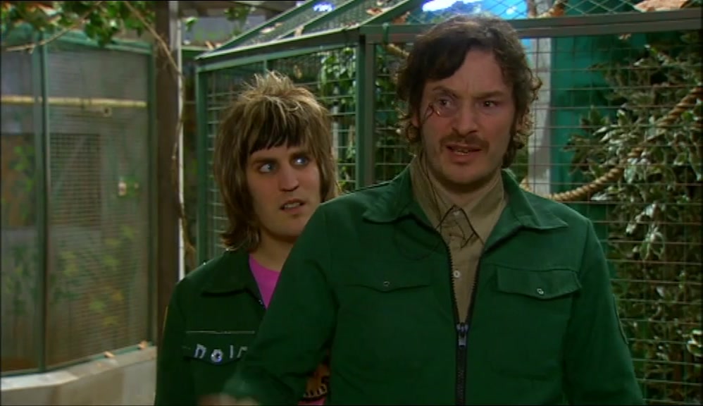 - WELL, STEP ON IN WHENEVER YOU'RE READY. - NOW. 