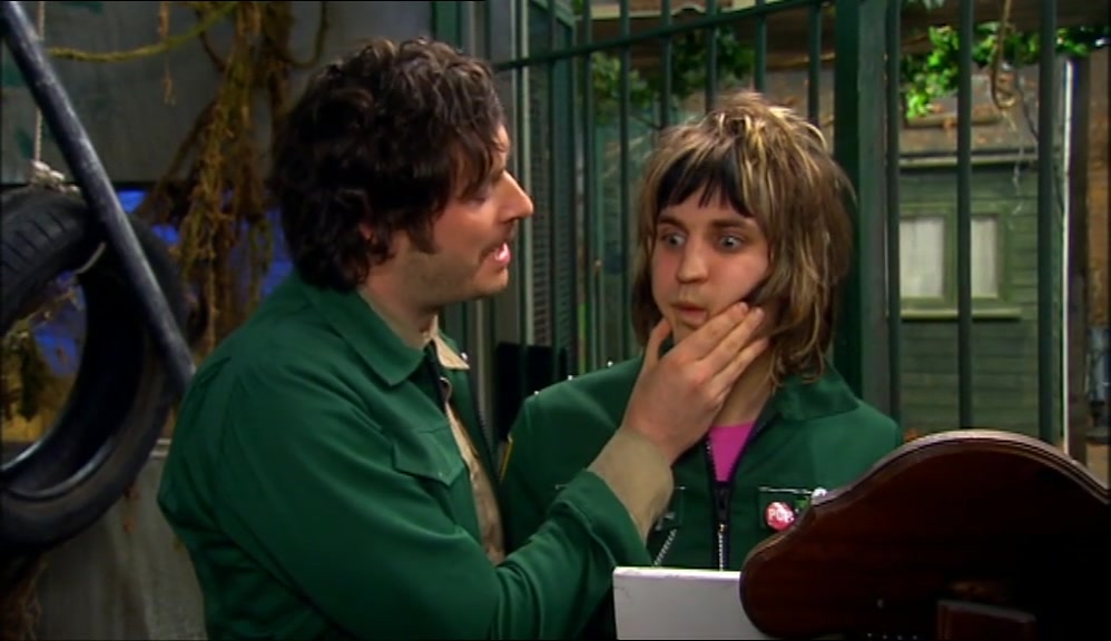 LET ME TELL YOU - YOU GO NEAR HER AND I'LL COME AT YOU LIKE A MIGHTY BAZOOKA. 