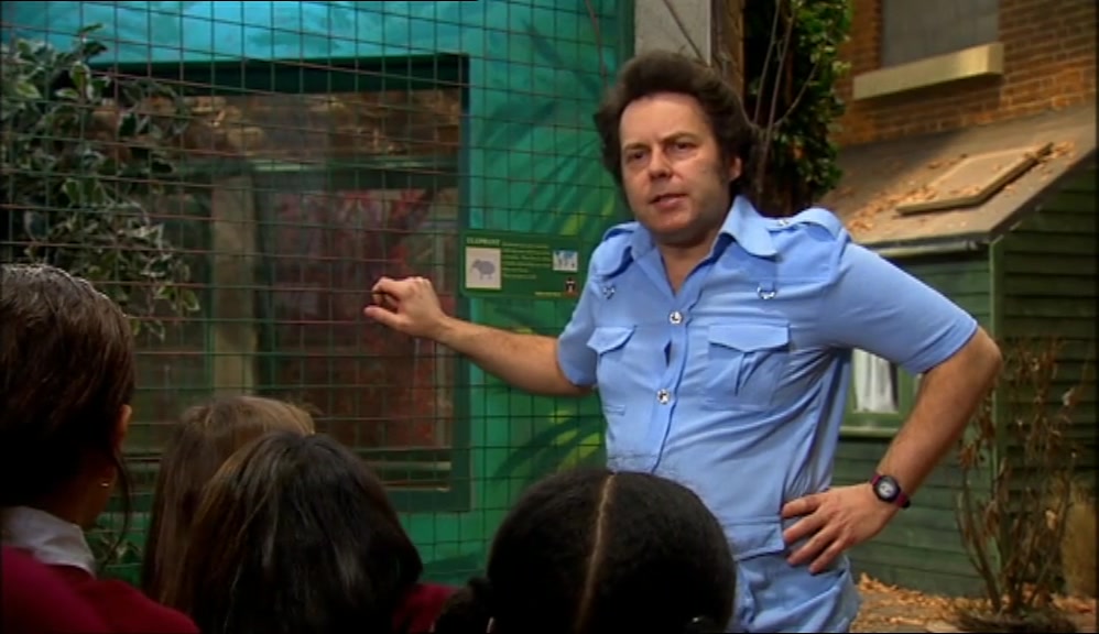- WHAT? - YOU KNOW, THE GREY LEG-FACE. 