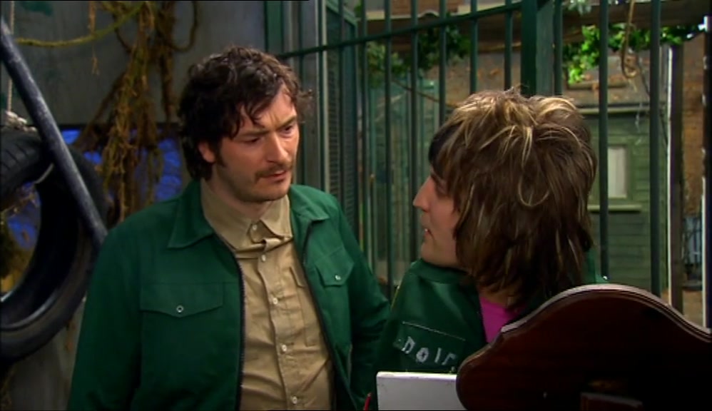 YOU HAVEN'T DONE ANYTHING. YOUR HEAD'S LIKE A MAN'S THIGH. 