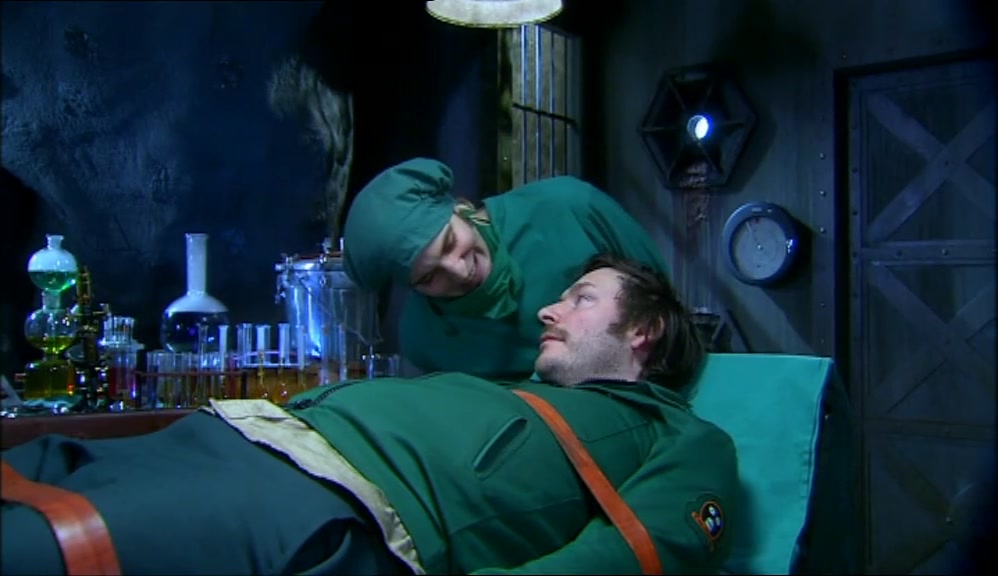 - GET ME OUT OF HERE. - (CHUCKLES) 