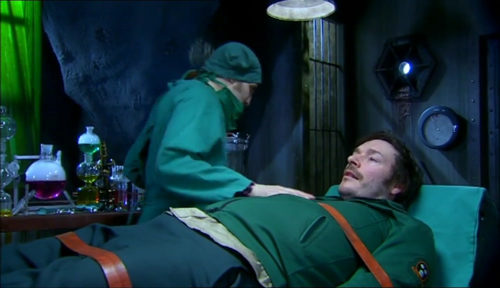 WELL, I'LL SEE YOU BACK AT THE HUT.  