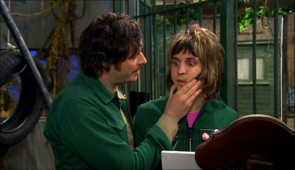 LET ME TELL YOU - YOU GO NEAR HER AND I'LL COME AT YOU LIKE A MIGHTY BAZOOKA. 