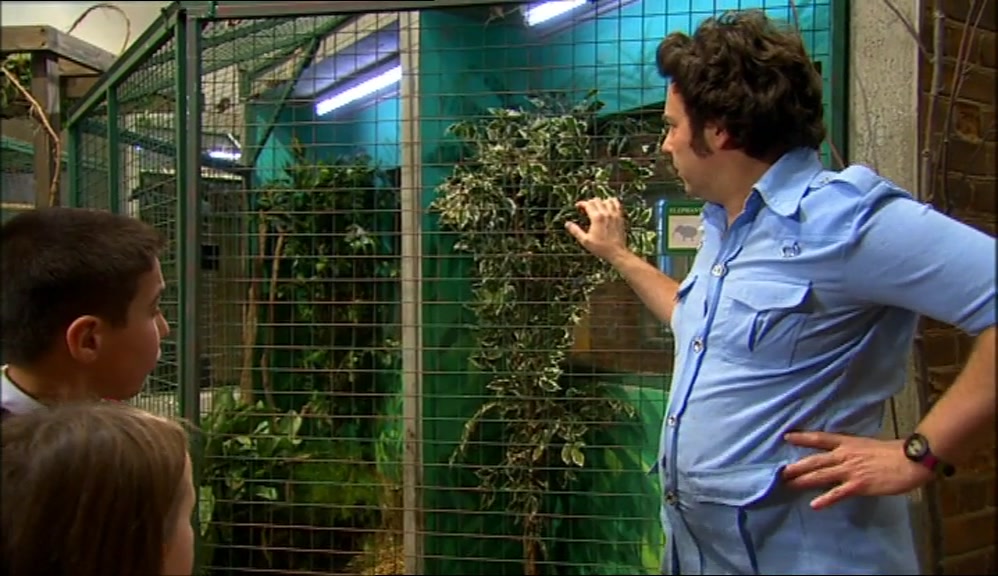 THERE HE IS, OVER THERE.  