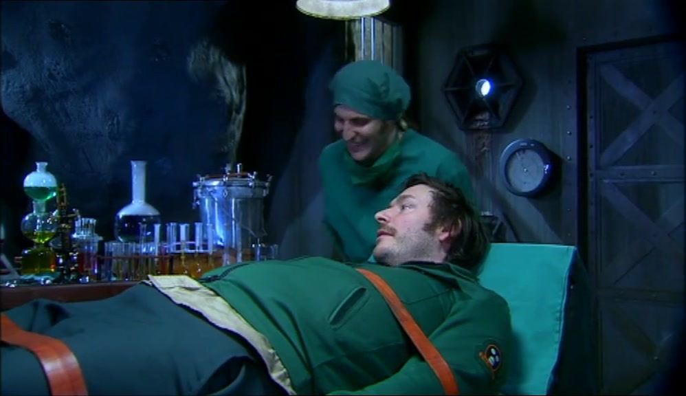 - GET ME OUT OF HERE. - (CHUCKLES) 
